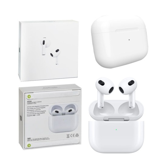 APPLE AIRPODS (3RD GENRATION) WITH CHARGING CASE WHITE